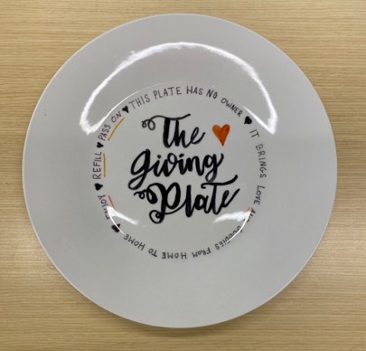 photo of giving plate project