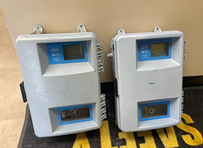 chlorine analyzers sent to Junction City