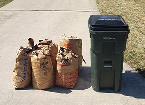 yard waste cart