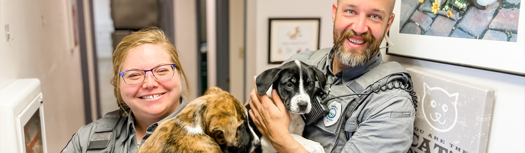 Olathe Animal Control officers