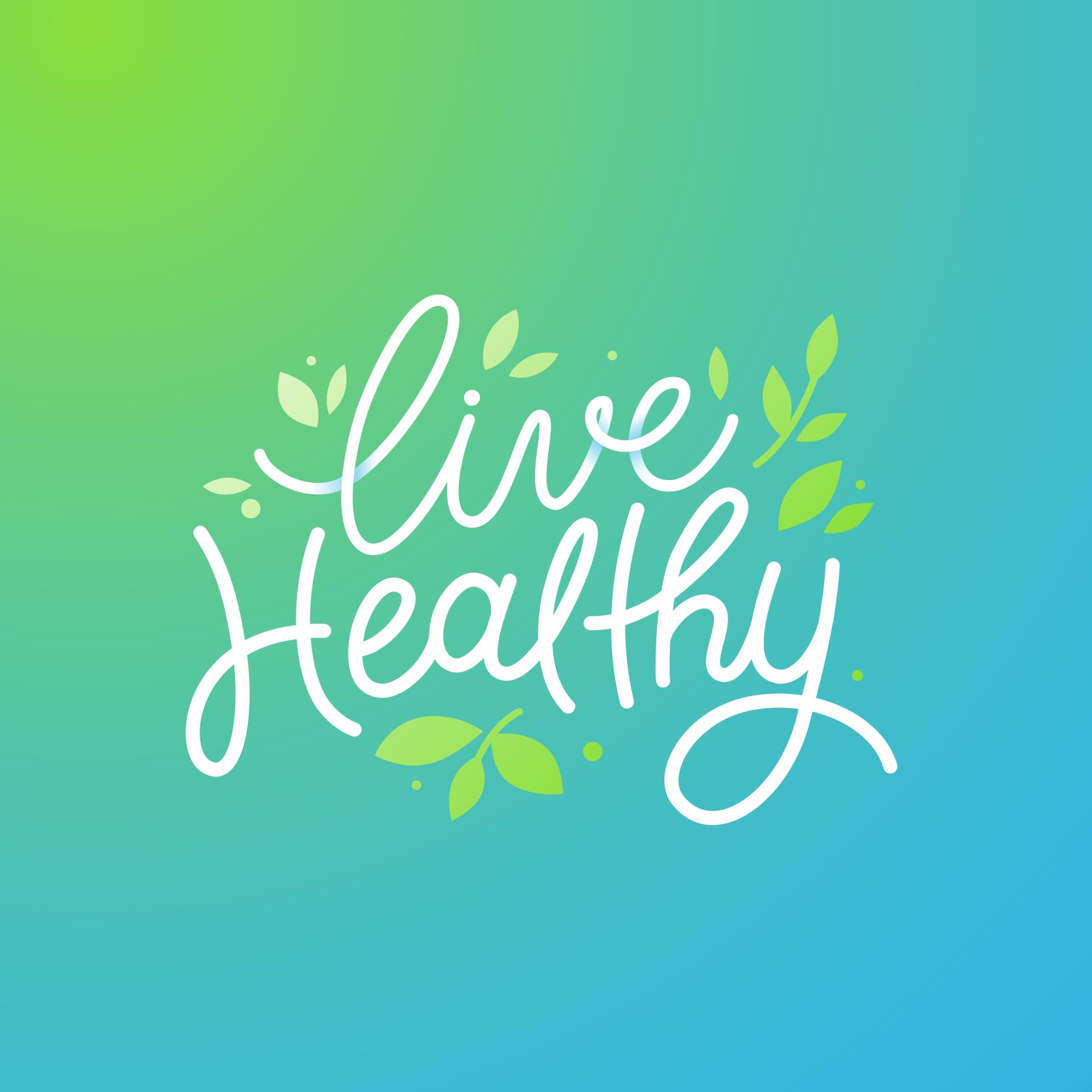 Live Healthy Text