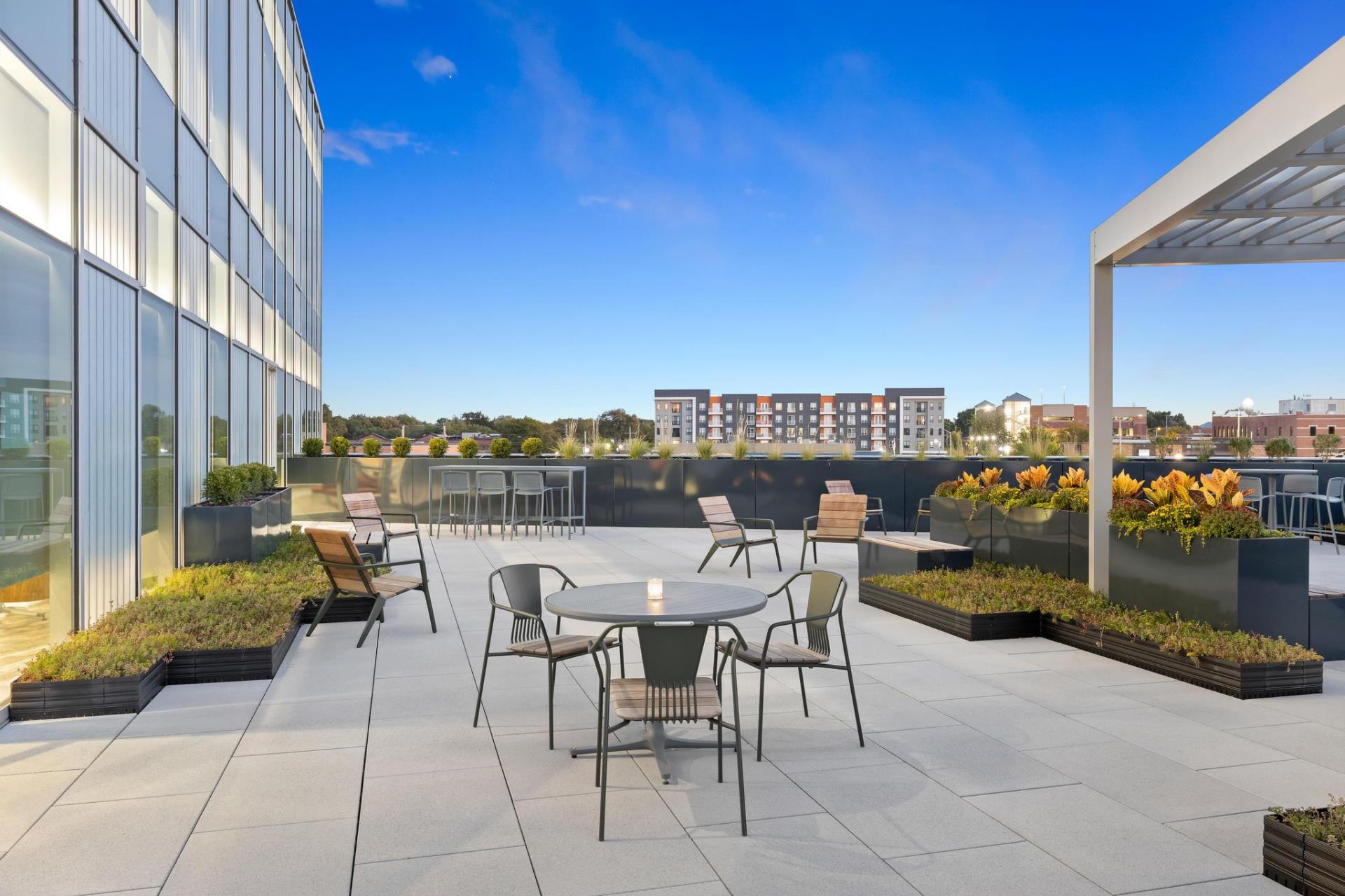 Olathe Downtown Library Copeland Rooftop Terrace