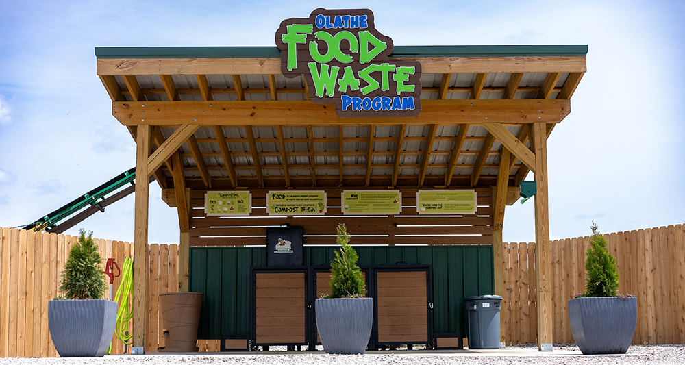 food waste program stand