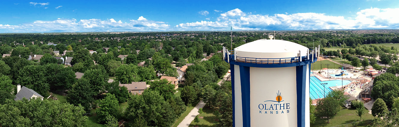 view of olathe on sunny day