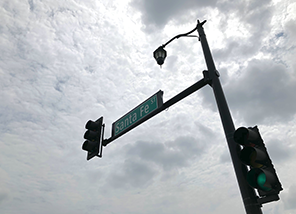 santa fe streetlight