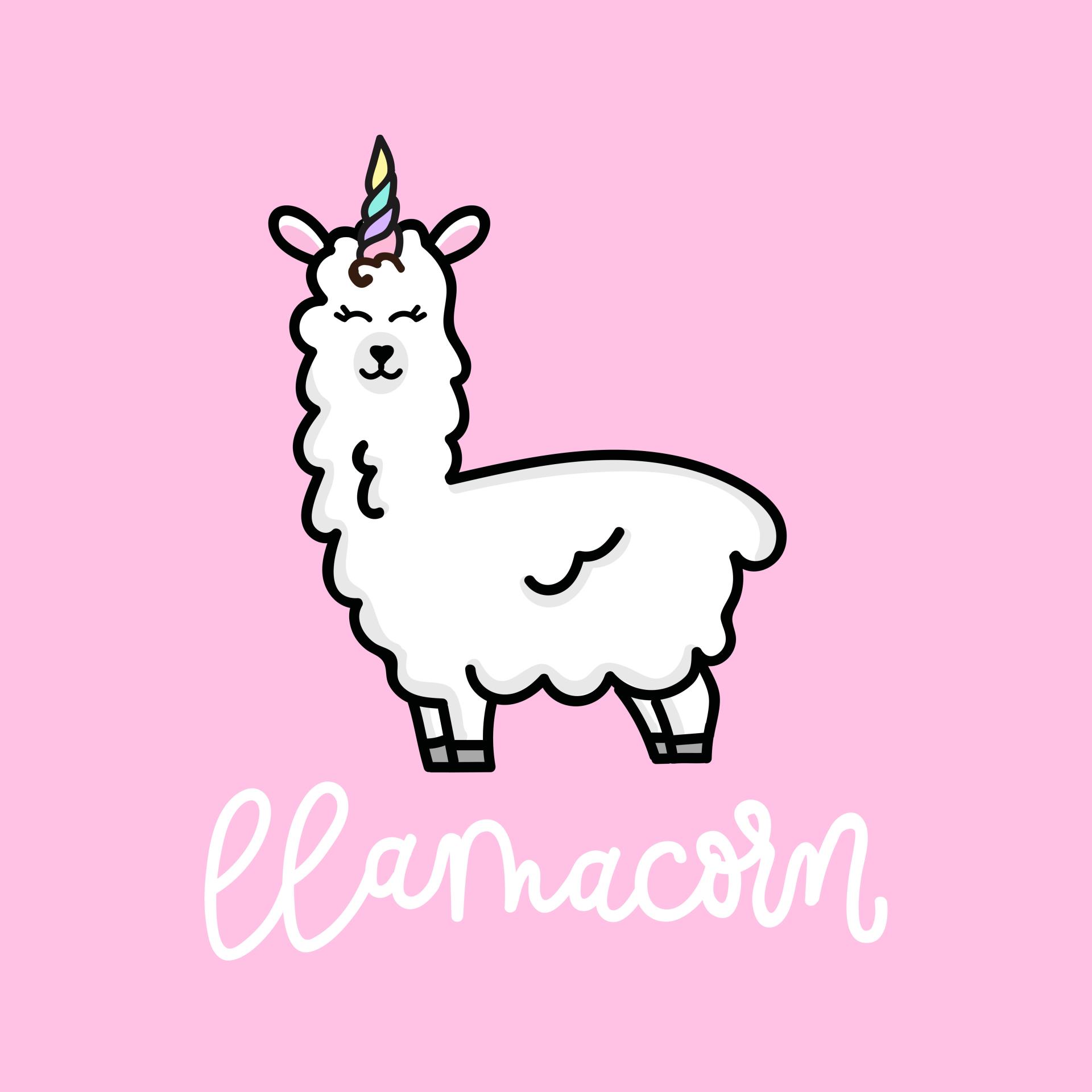 llama unicorn thumbnail