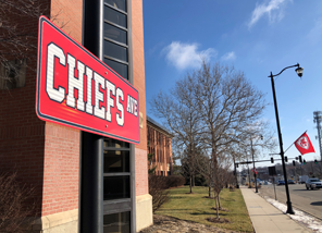 Santa Fe Street unofficially named Chiefs Avenue for Super Bowl Week.